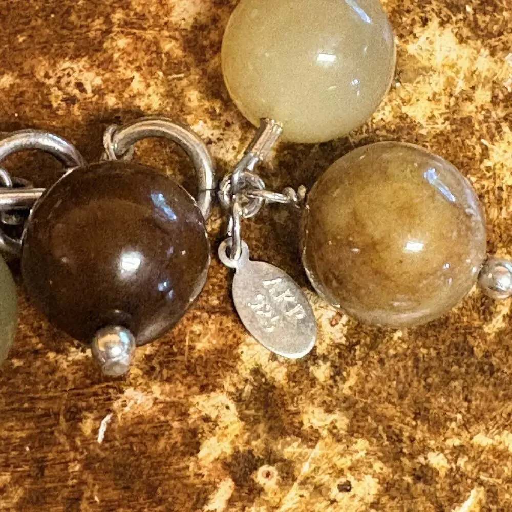 Amy Kahn Russell (AKR) Sterling Silver & Multi Stone Necklace & Bracelet Set